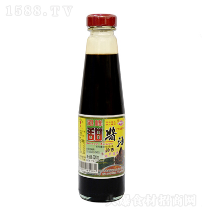 港峰 甜酱油320g 调味品 调味酱油 餐饮调料 炒菜酱油 佐料 厨房用料